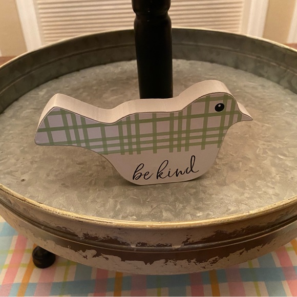 Bird Decor For Tier Trays, Bird Tabletop Wood Signs Set Of 3, Shelf Bird Decor - Picture 15 of 16